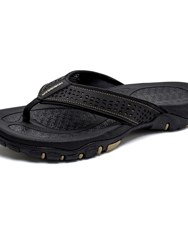 Kiel Tongs Homme – Sandales Confort Antidérapantes avec Soutien de Voûte, Style Plage Été