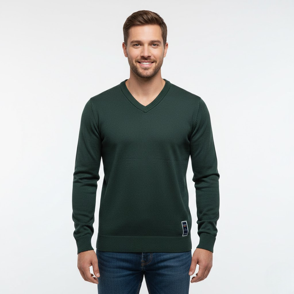 Koen Pull Homme Casual Élégant – Tissu Doux Respirant & Style Polyvalent