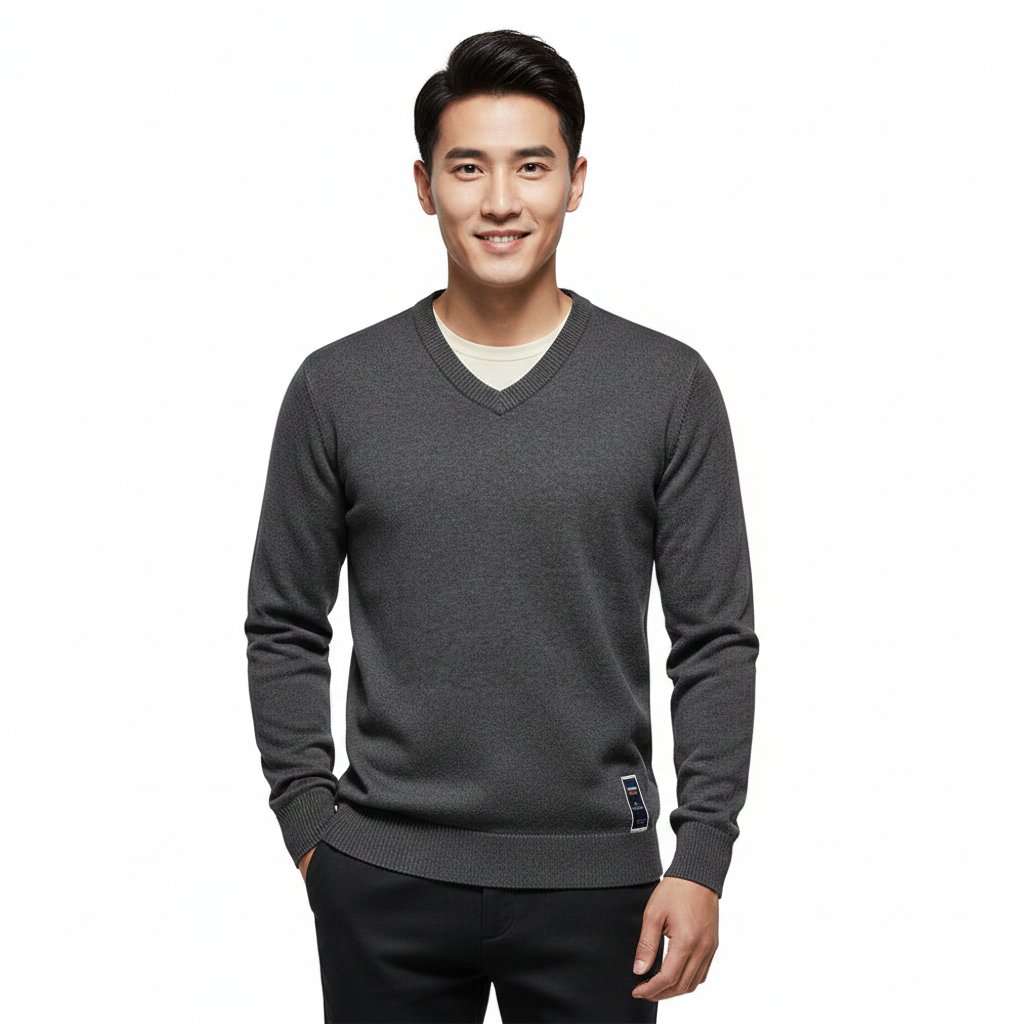 Koen Pull Homme Casual Élégant – Tissu Doux Respirant & Style Polyvalent
