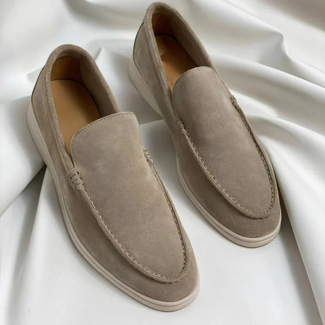 Liam Mokasíny Pánské – Elegantní Mokasíny z Semiše s Trvalým Komfortem & Všestranným Stylem