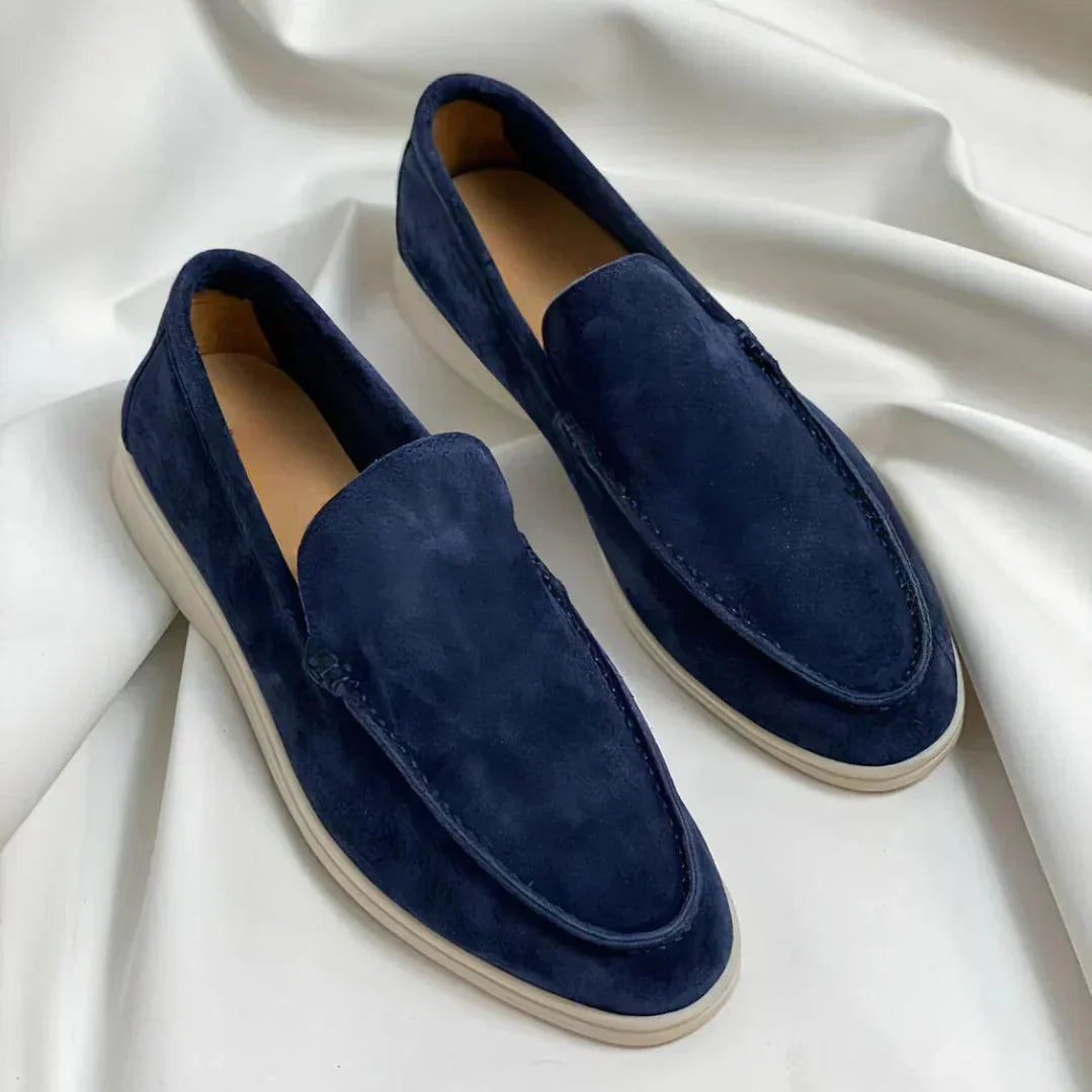 Liam Mokasíny Pánské – Elegantní Mokasíny z Semiše s Trvalým Komfortem & Všestranným Stylem