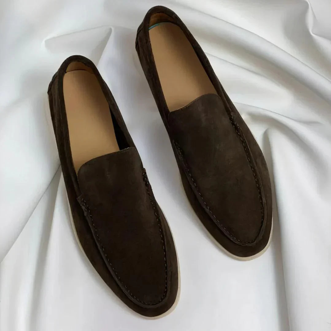 Liam Mokasíny Pánské – Elegantní Mokasíny z Semiše s Trvalým Komfortem & Všestranným Stylem