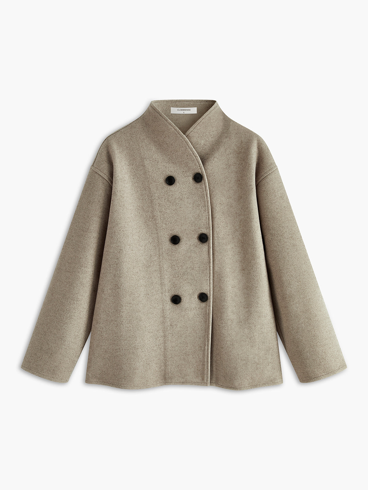 Louisa Coat Woman Autumn Winter – Warm, Elegant with Buttons and Casual Fit