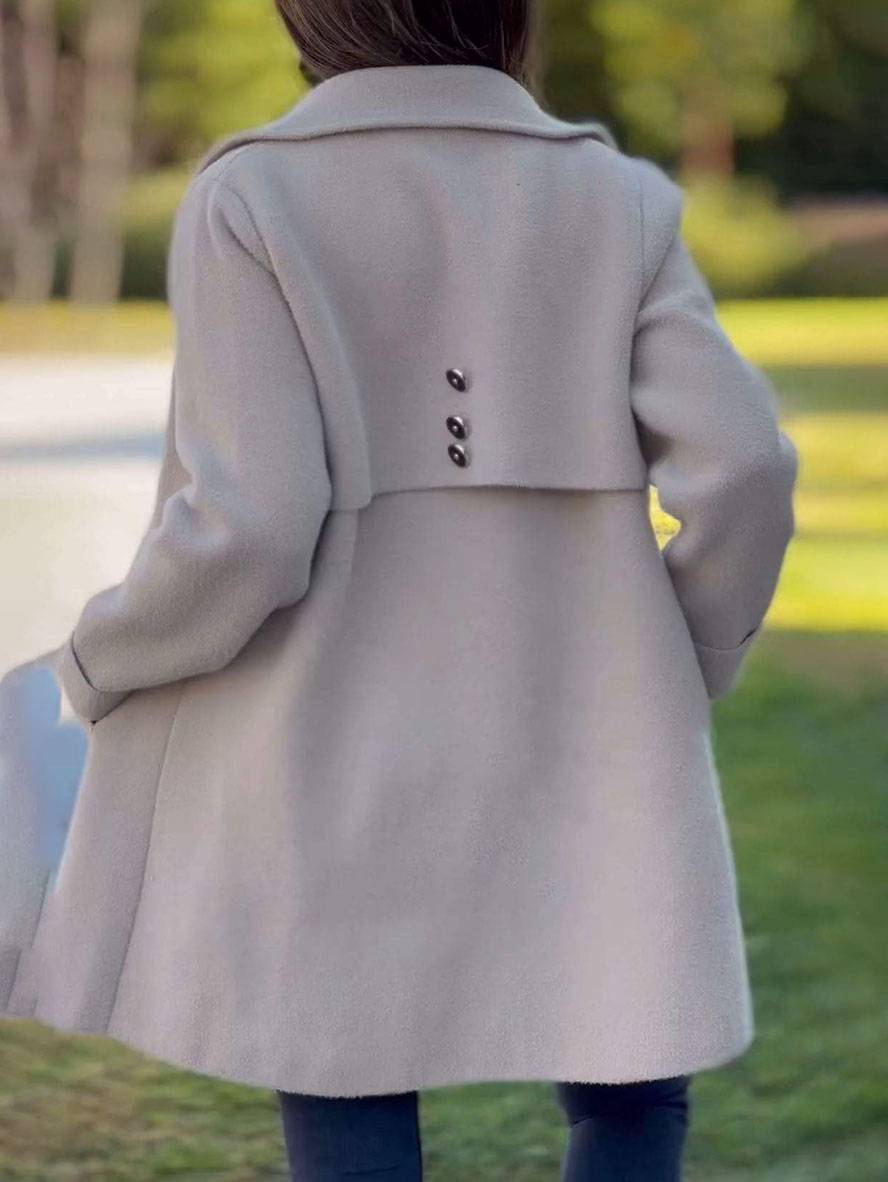 Colete Longo Charlotte para Mulher – Camisola Elegante, Quente e Confortável para Todas as Ocasiões