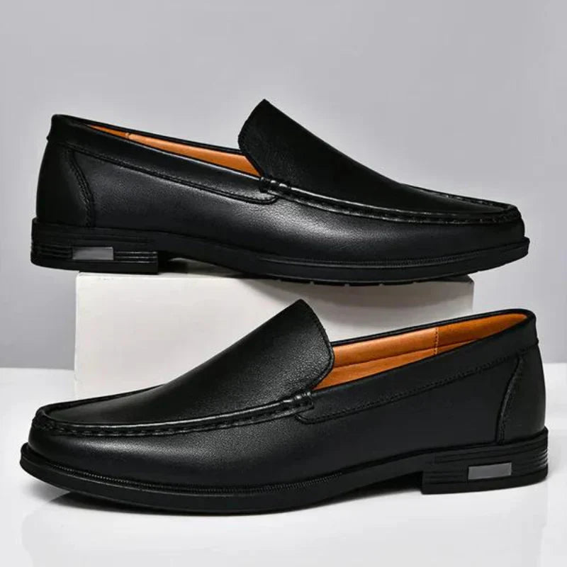 Чоловічі мокасини Marcelo з шкіри – Вишукані та Зручні для Офісу та Повсякденного Стилю