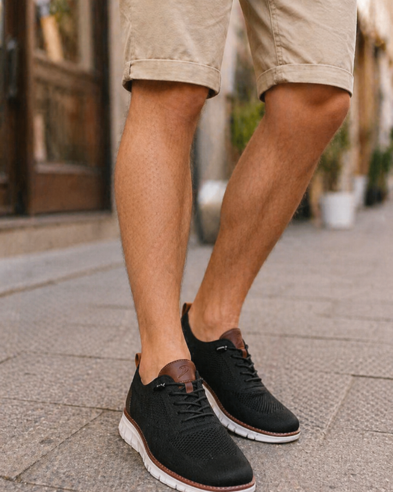 Fernando Baskets Homme – Chaussures Confort avec Soutien de Voûte & Respirantes