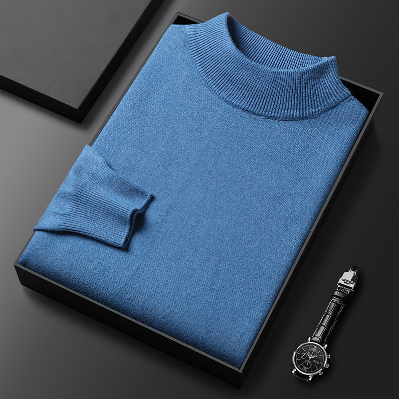 Ryan Pull Homme Zima Poloviční stojáček – Teplá pletenina a elegantní styl