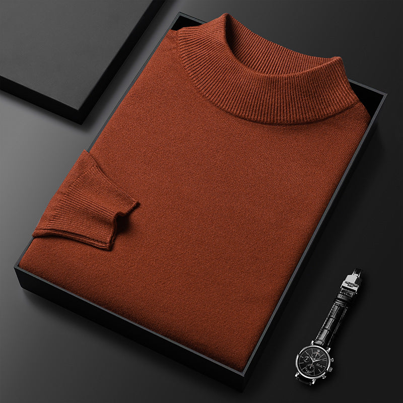 Ryan Pull Homme Zima Poloviční stojáček – Teplá pletenina a elegantní styl