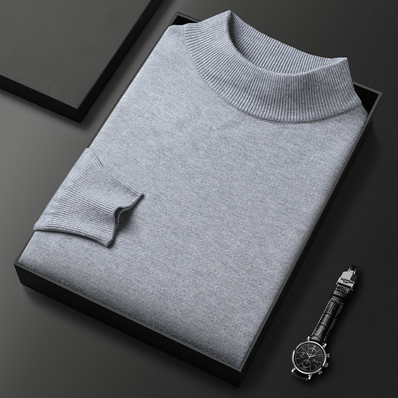 Ryan Pull Homme Zima Poloviční stojáček – Teplá pletenina a elegantní styl