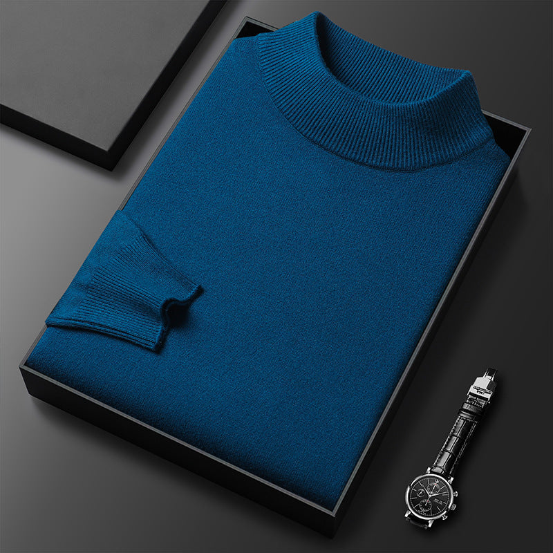 Ryan Pull Homme Zima Poloviční stojáček – Teplá pletenina a elegantní styl