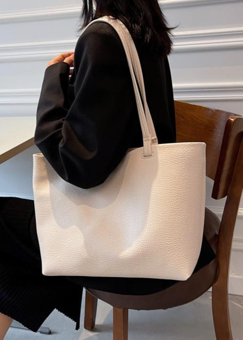 Reyna Sac Cabas Femme – Design Minimaliste Spacieux en Simili-Cuir Durable