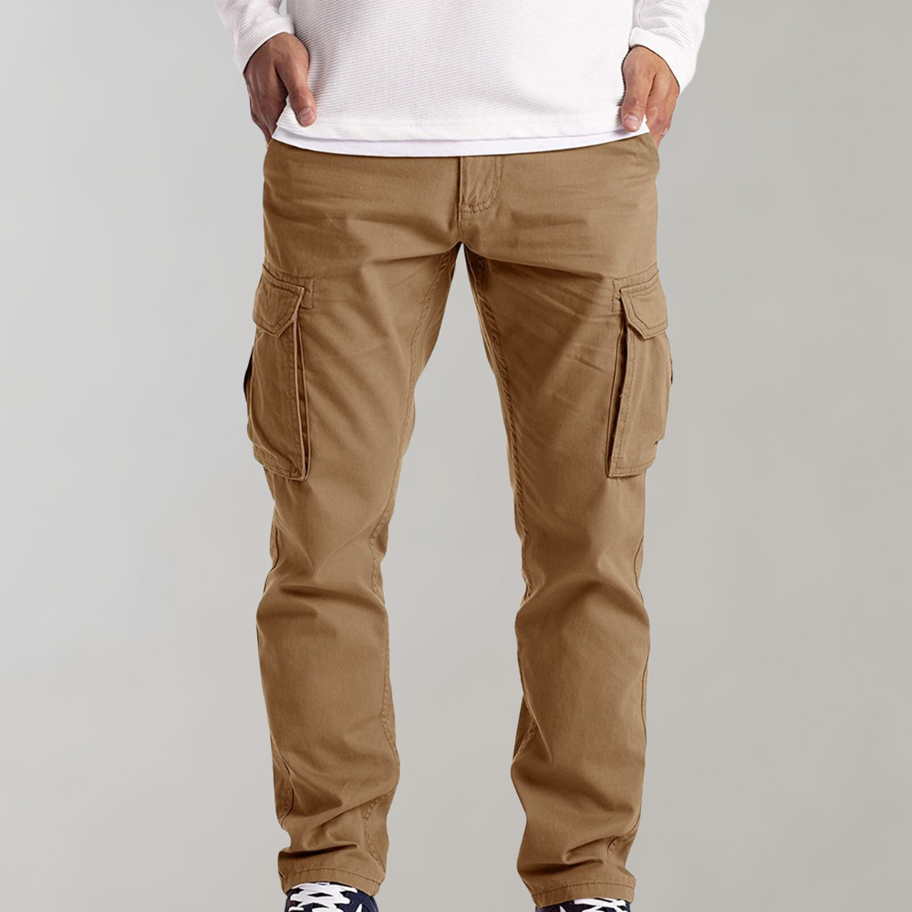 Pantaloni cargo da uomo Francis: vestibilità comoda con tasche multiple e cuciture rinforzate