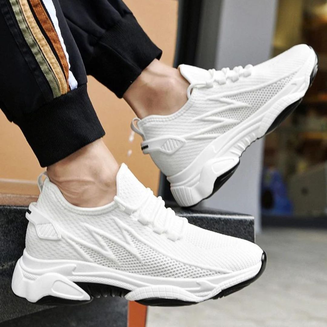 Jaxon Baskets Homme – Αθλητικά Παπούτσια με Ανυψωτικό Σχέδιο Αναπνεύσιμο & Υπερ-Ελαφριά Δομή