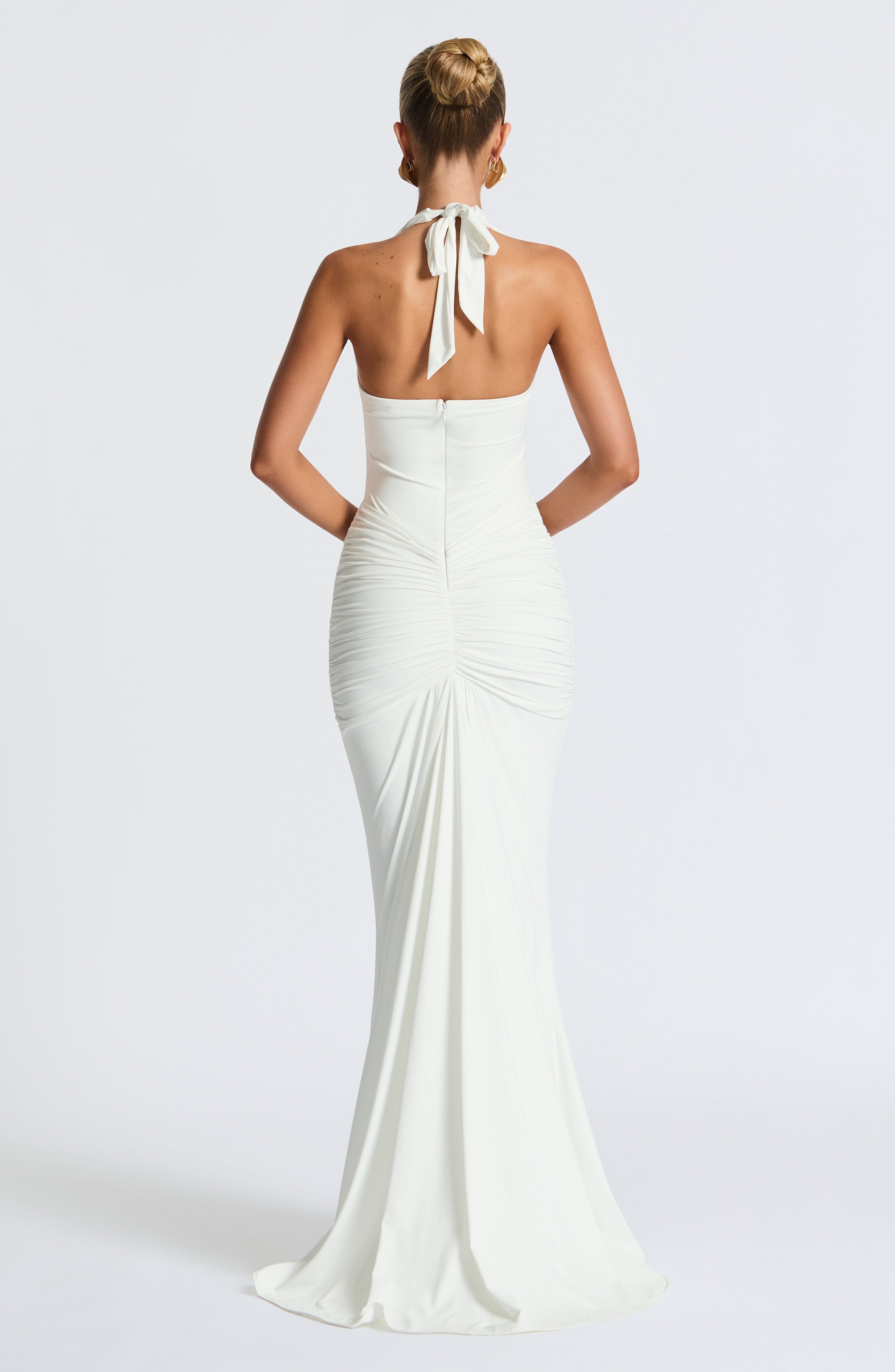 Dorothie Lang Kjole Dame – Elegant Maxi Sommerkjole med Flytende Snitt og Feminint Stil
