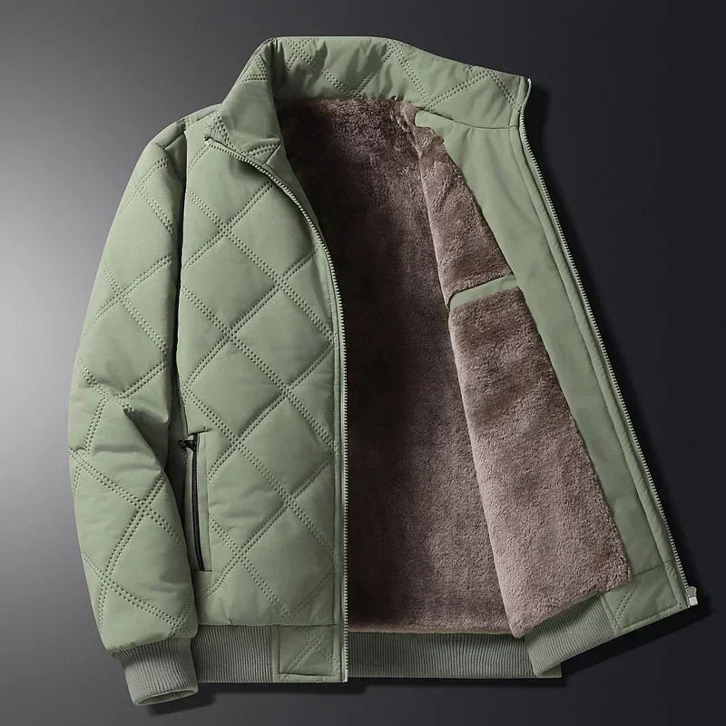 Dane Veste Matelassée para Hombre – Doublure douce avec fermeture zippée et poches pratiques