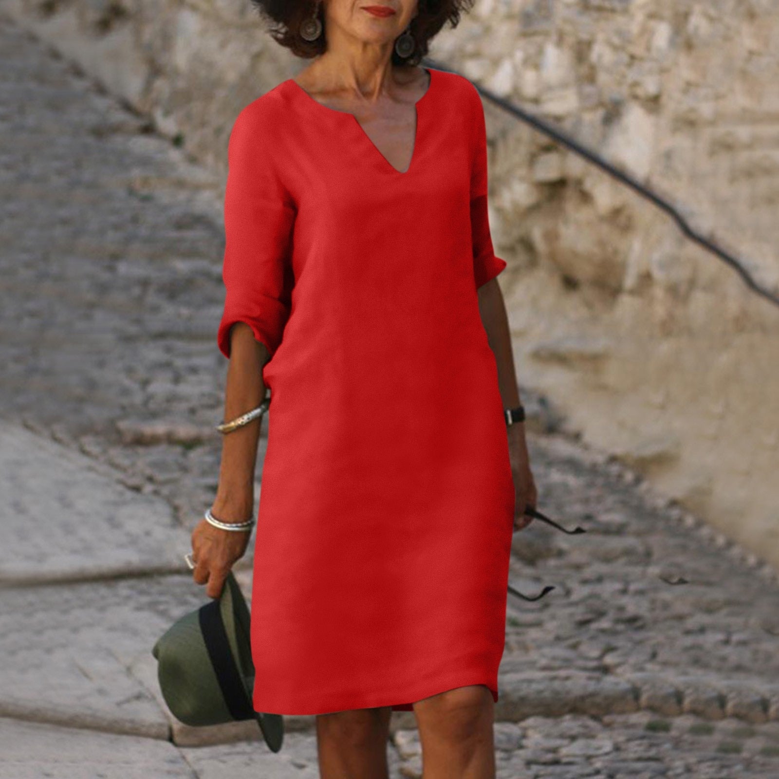 Robe Femme Laura – Robe d'Été Élégante au Design Unique et à la Coupe Confortable