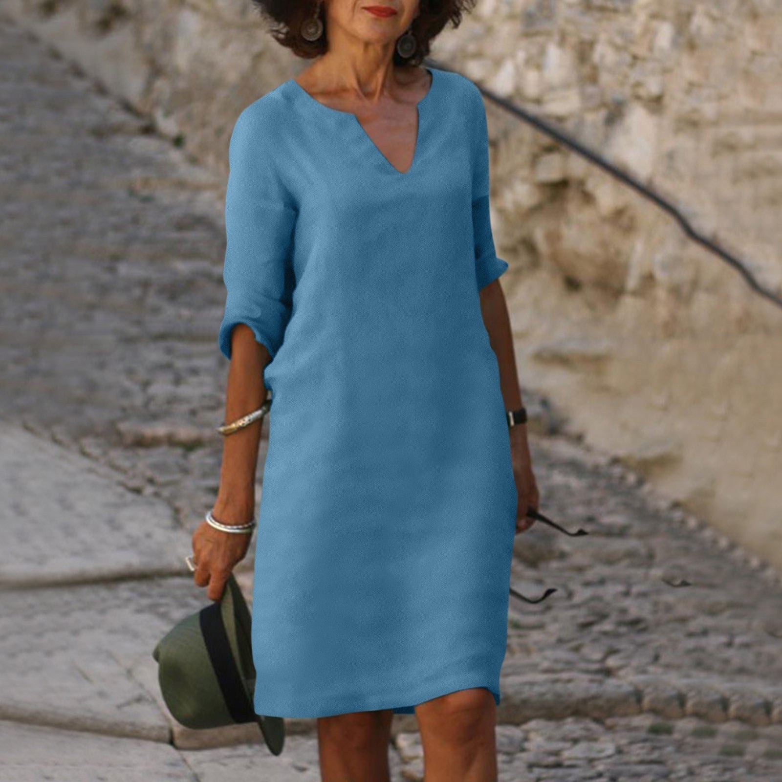 Robe Femme Laura – Robe d'Été Élégante au Design Unique et à la Coupe Confortable