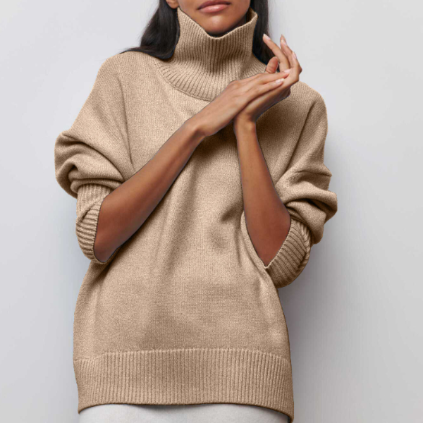 Camille Pull Femme Hiver – Maille Douce Confortable & Coupe Chic Légèrement Ample