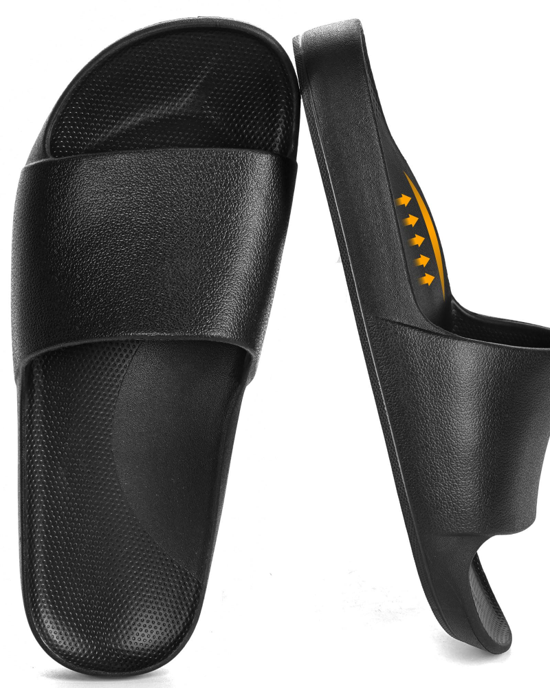 Raya Unisex Slides – Comfortable Sandals with Arch Support & Non-Slip Sole