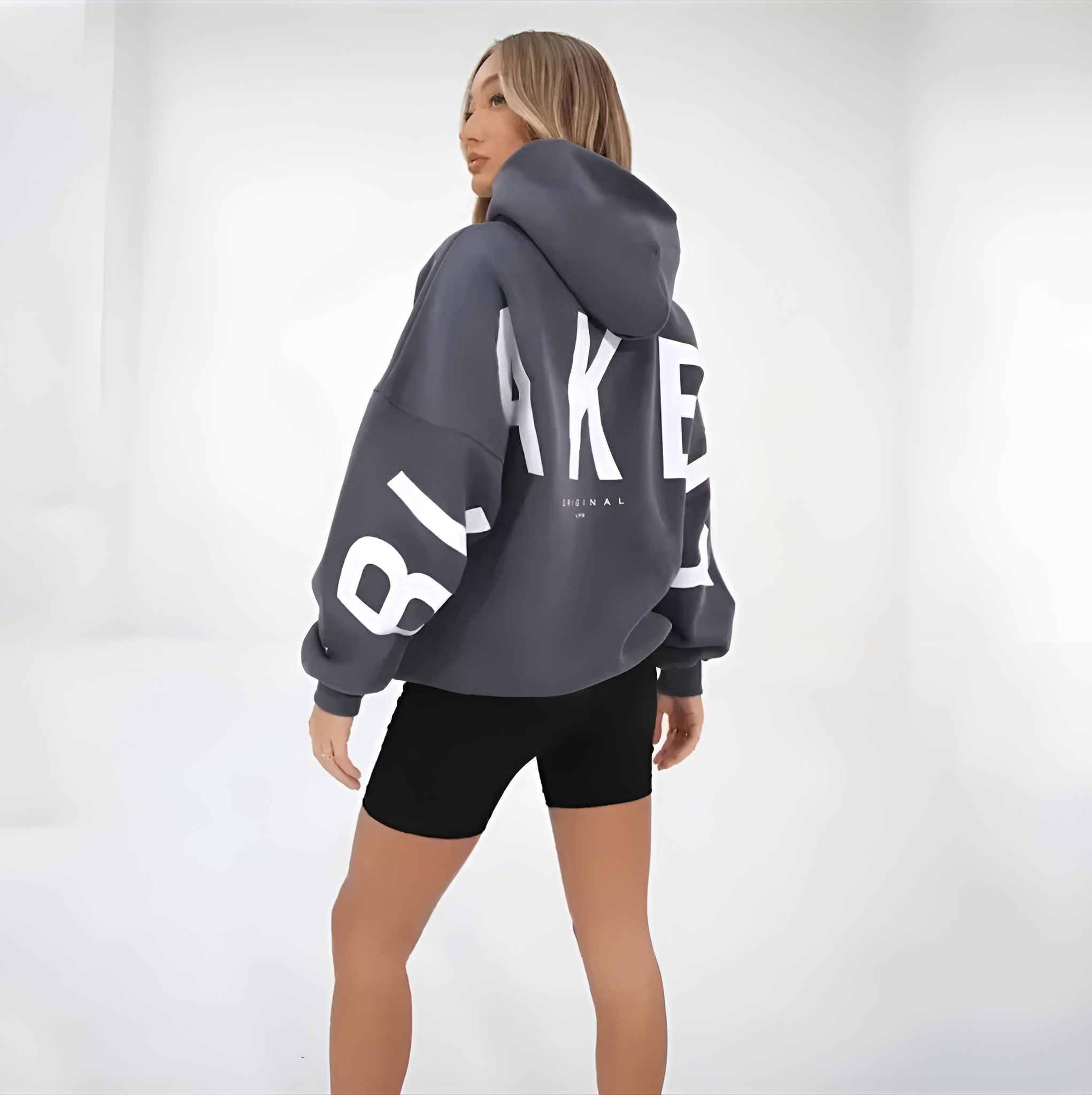 Ella Dames Hoodie met Capuchon – Warme Oversized Hoodie met Kangoeroezak & Casual Stijl