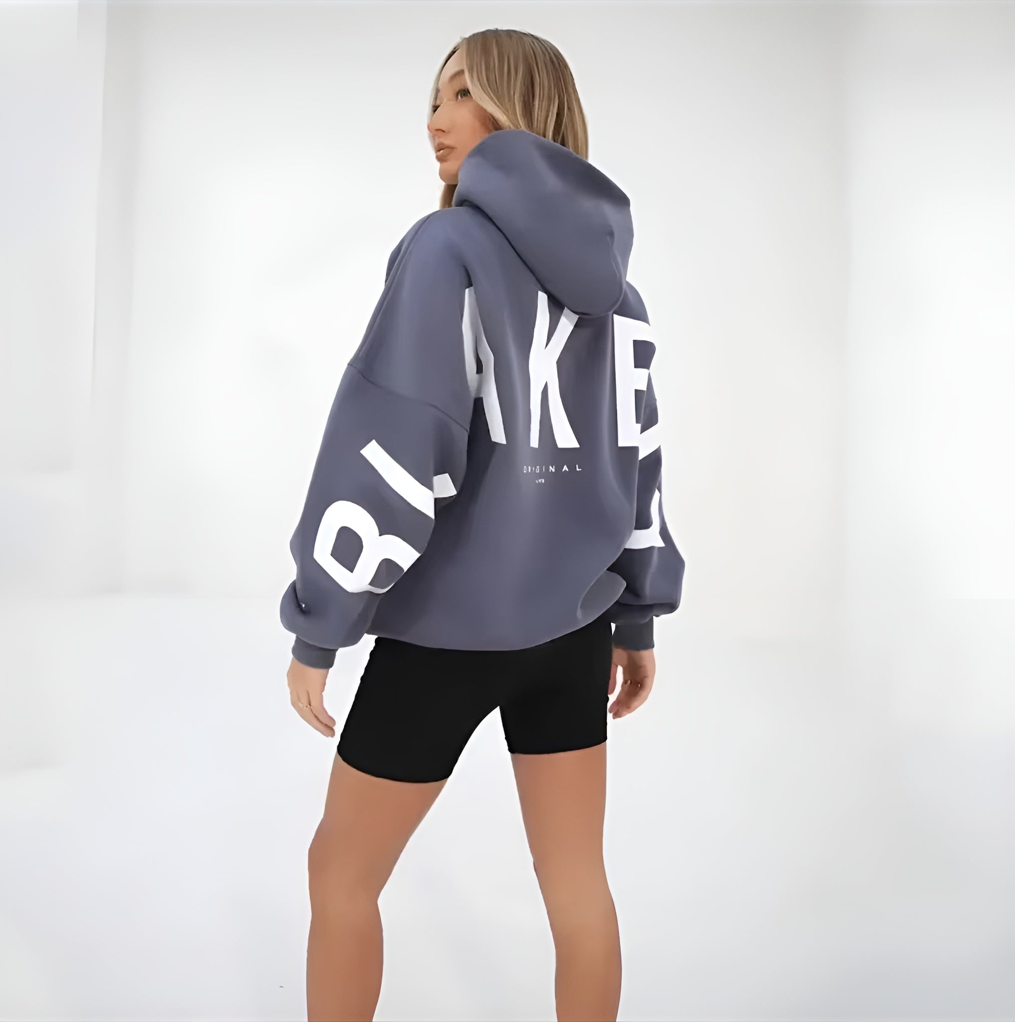 Ella Dames Hoodie met Capuchon – Warme Oversized Hoodie met Kangoeroezak & Casual Stijl