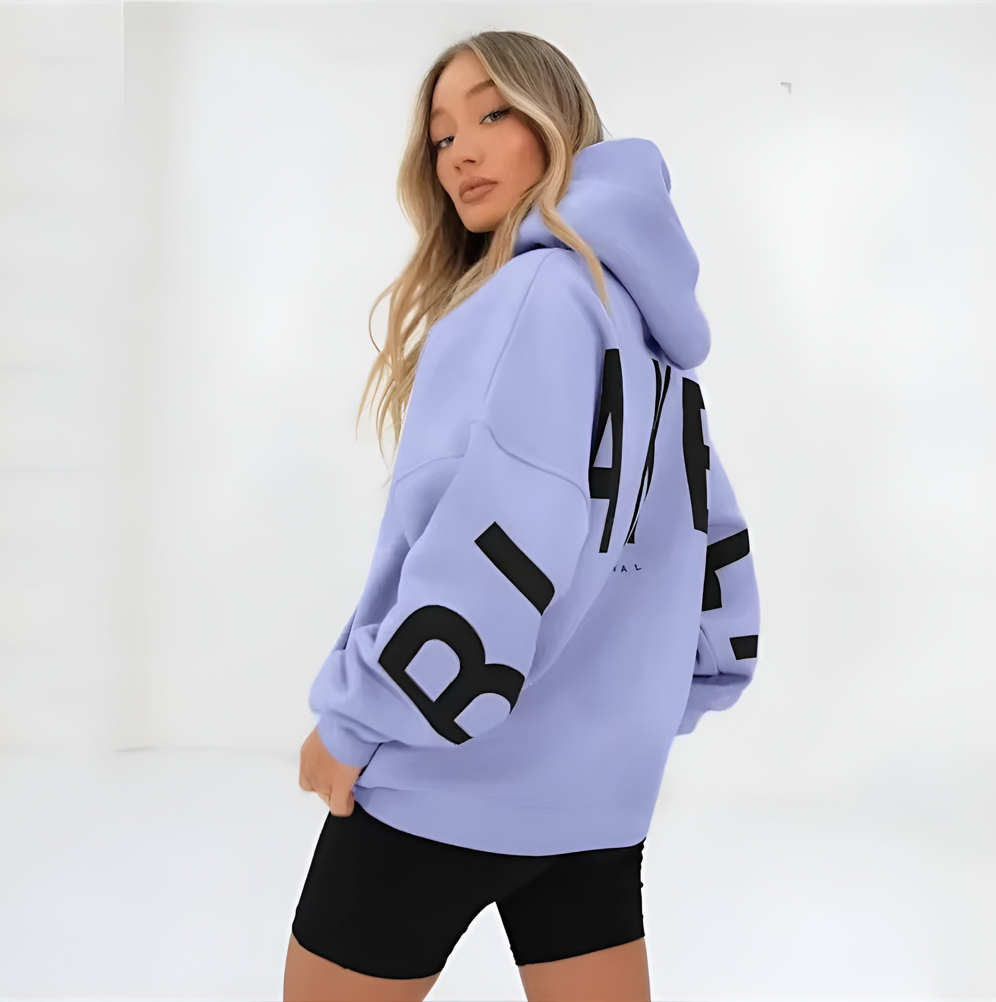 Ella Dames Hoodie met Capuchon – Warme Oversized Hoodie met Kangoeroezak & Casual Stijl