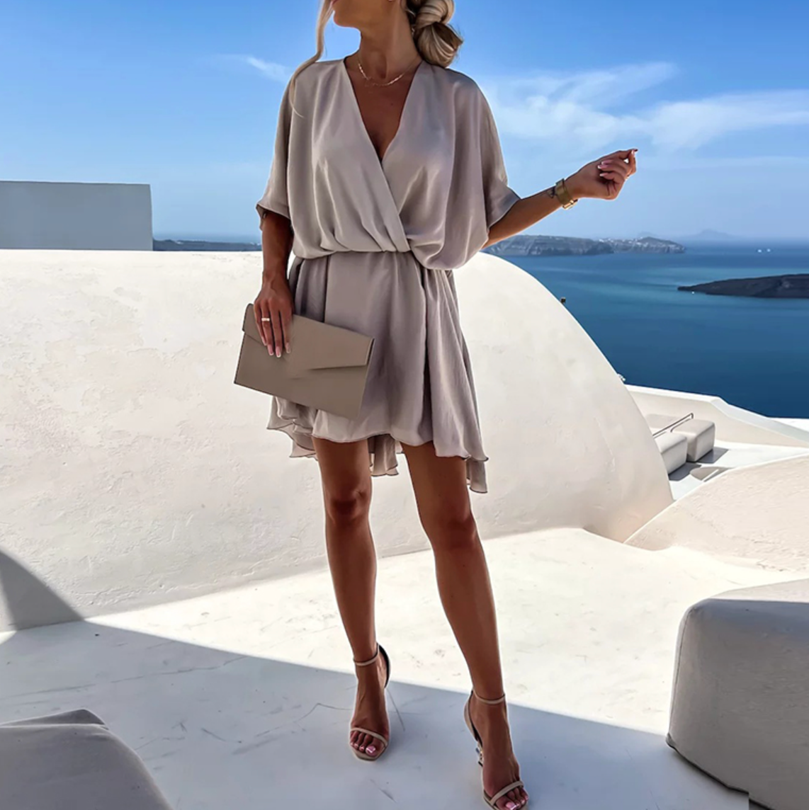 Romane Robe d’Été Femme – Elegantní a vzdušný střih s lehkou látkou & nadčasový design