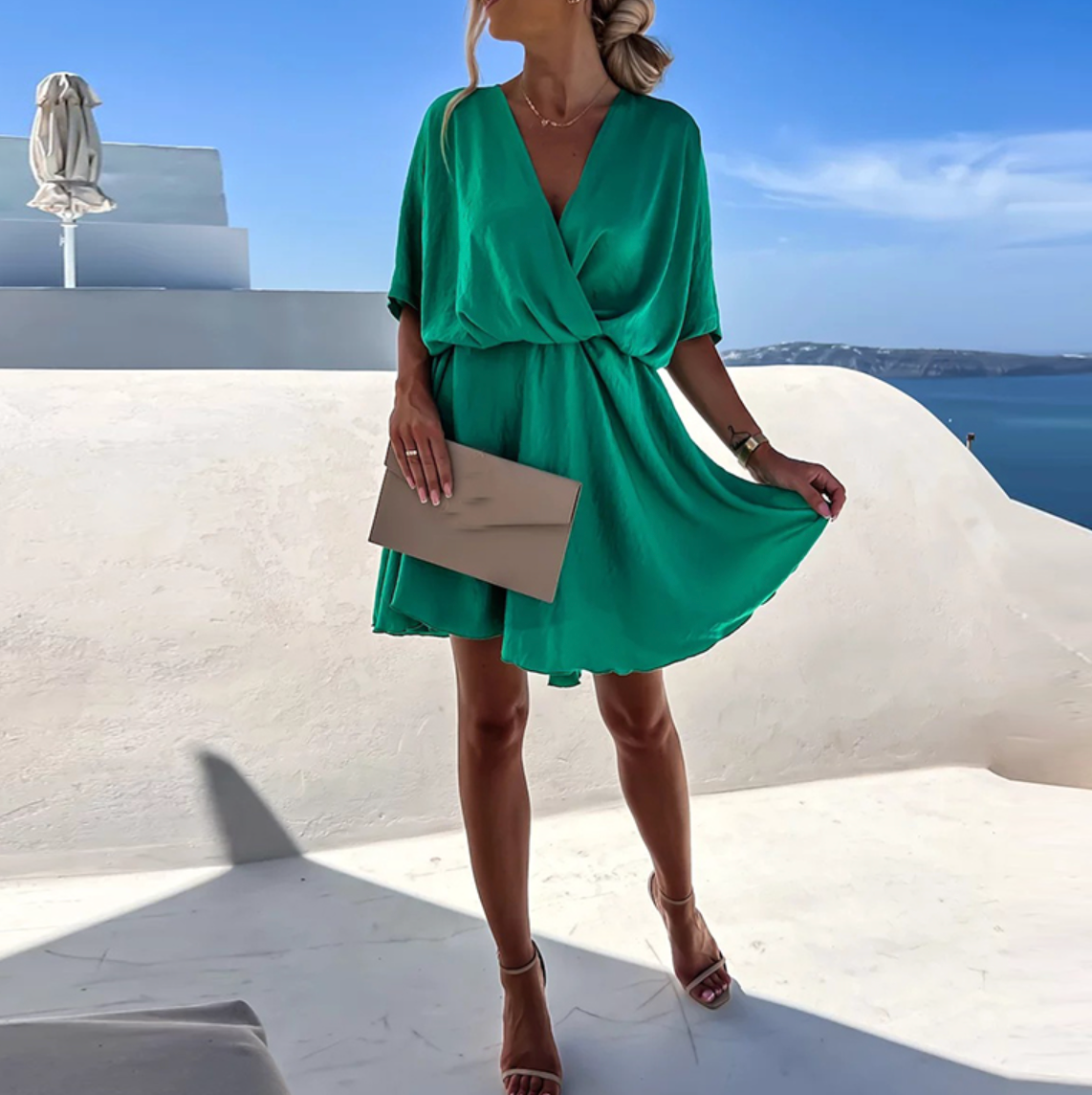 Romane Robe d’Été Femme – Elegantní a vzdušný střih s lehkou látkou & nadčasový design