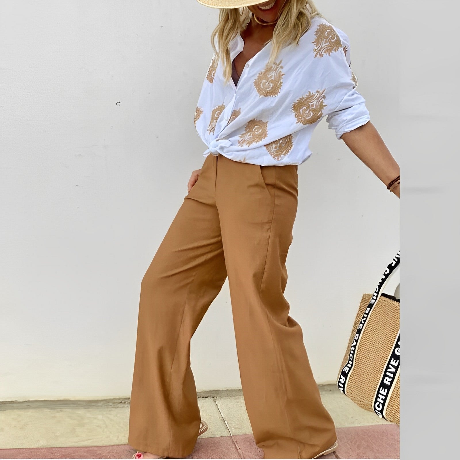 Blusa Bohemia Mujer Agnes – Top Estival Ligero con Corte Desenfadado y Estilo Femenino Boho