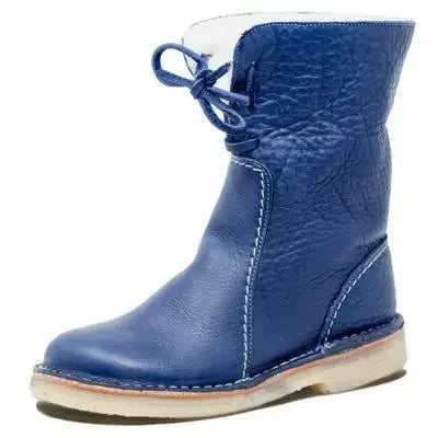 Sophie Bottes Chaudes Femme Doublées – Boots Élégantes Antidérapantes avec Doublure Fausse Fourrure