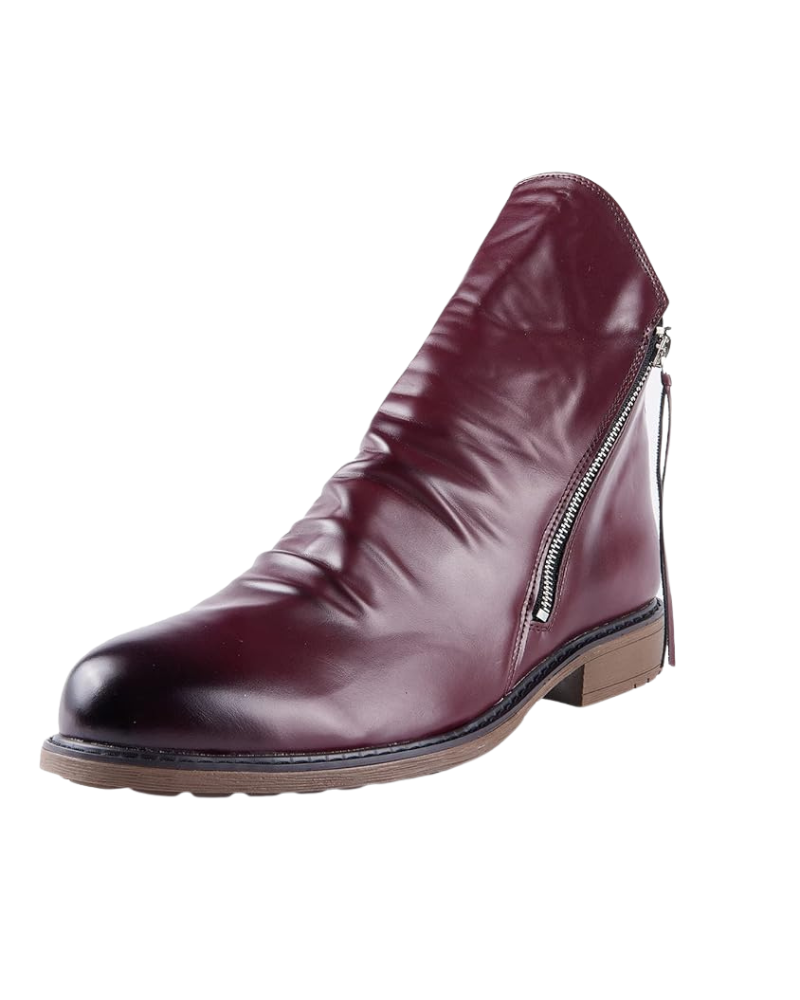 Daniel Bottines Homme à Zip – Boots Modernes Élégantes Silhouette Ajustée et Polyvalente