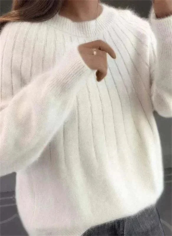 Sofie Pull en Cachemire Femme – Maille 100% Cachemire Douce au Style Élégant et Moderne