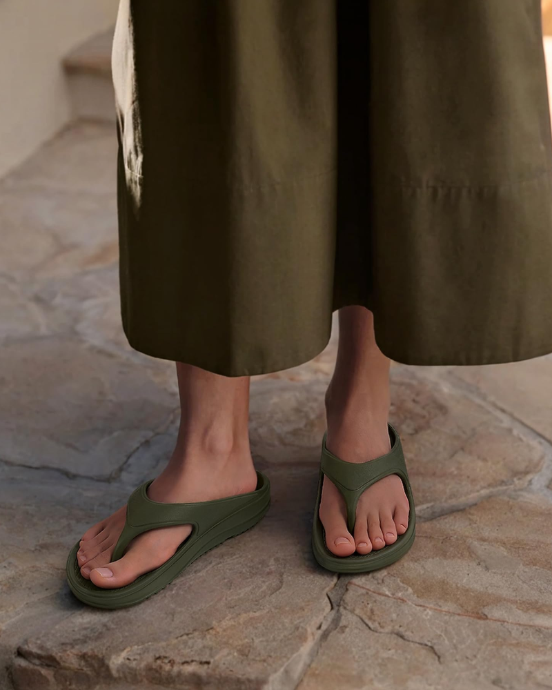 Sora Tongs Femme – Sandale za udobnost "Cloud" s lukom potpore i EVA amortizacijom