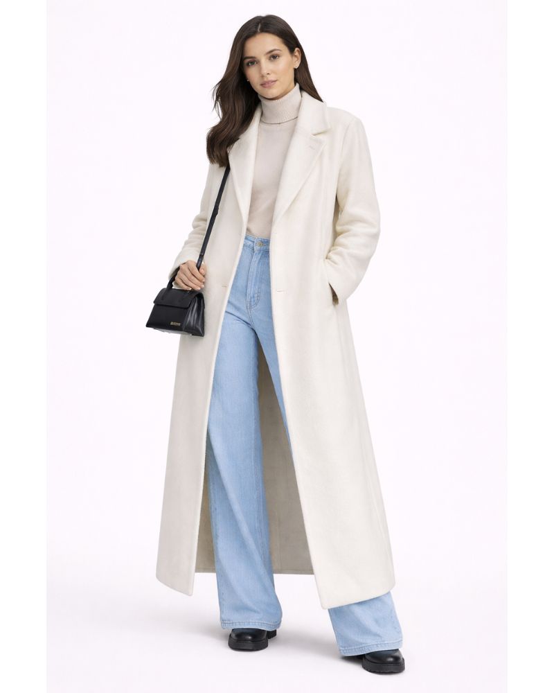Summer Manteau Femme – Kabát Oversize Teplý & Pohodlný z Měkké Tkaniny pro Zimu