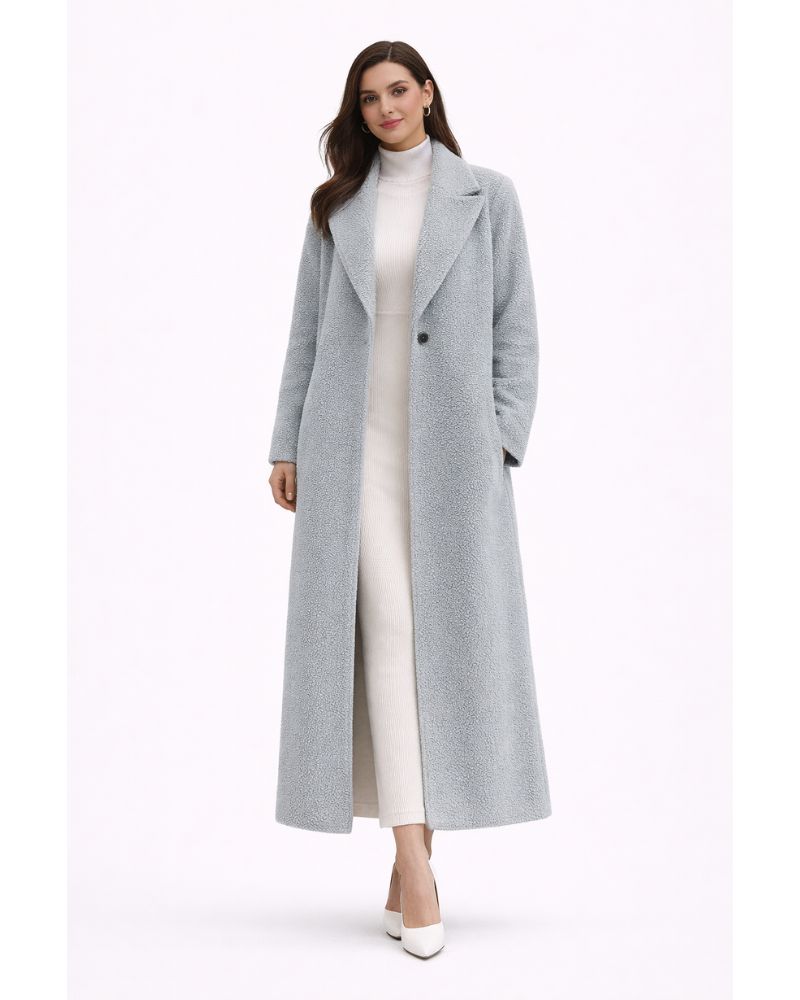 Summer Manteau Femme – Kabát Oversize Teplý & Pohodlný z Měkké Tkaniny pro Zimu