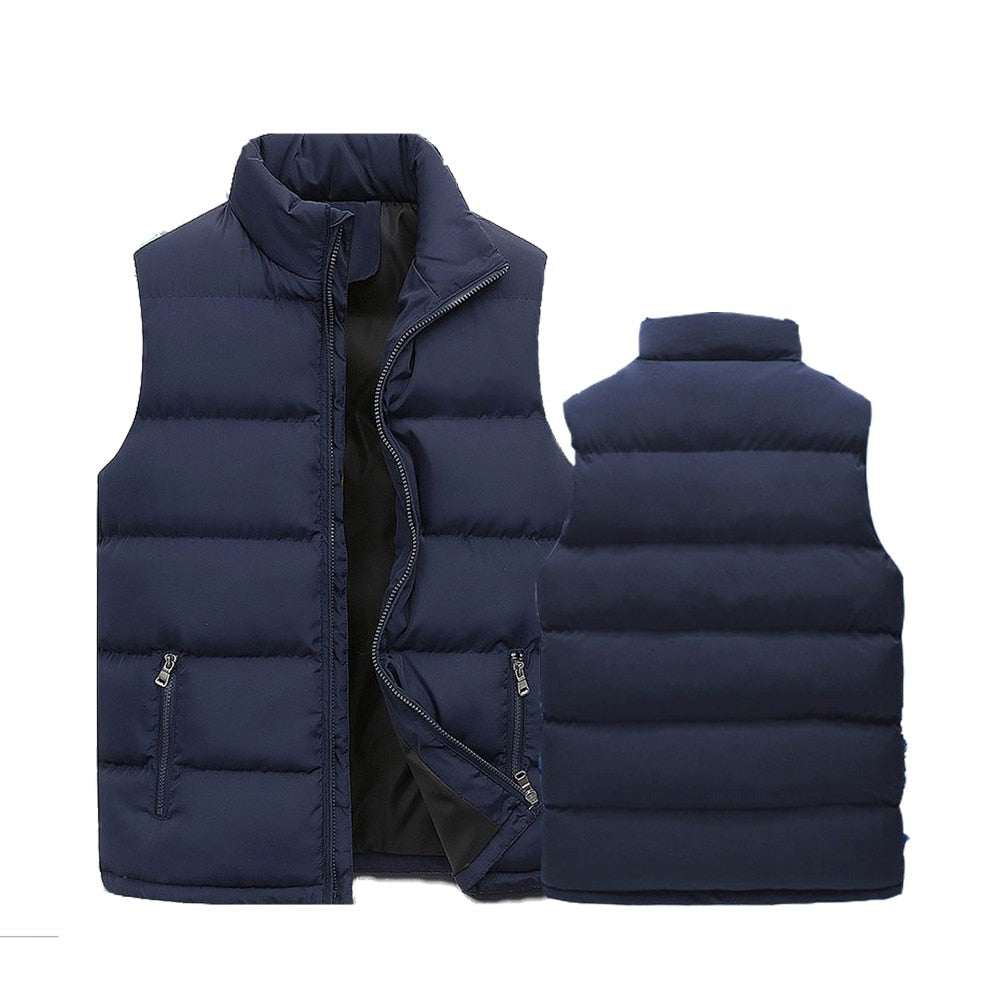 Hugo Gilet Homme – Elegantní prošívaná vesta s teplou podšívkou a zipovými kapsami