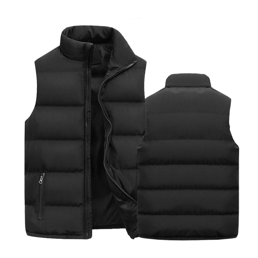 Hugo Gilet Homme – Elegantní prošívaná vesta s teplou podšívkou a zipovými kapsami