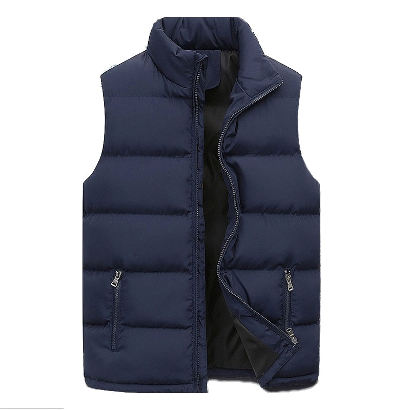 Hugo Gilet Homme – Elegantní prošívaná vesta s teplou podšívkou a zipovými kapsami