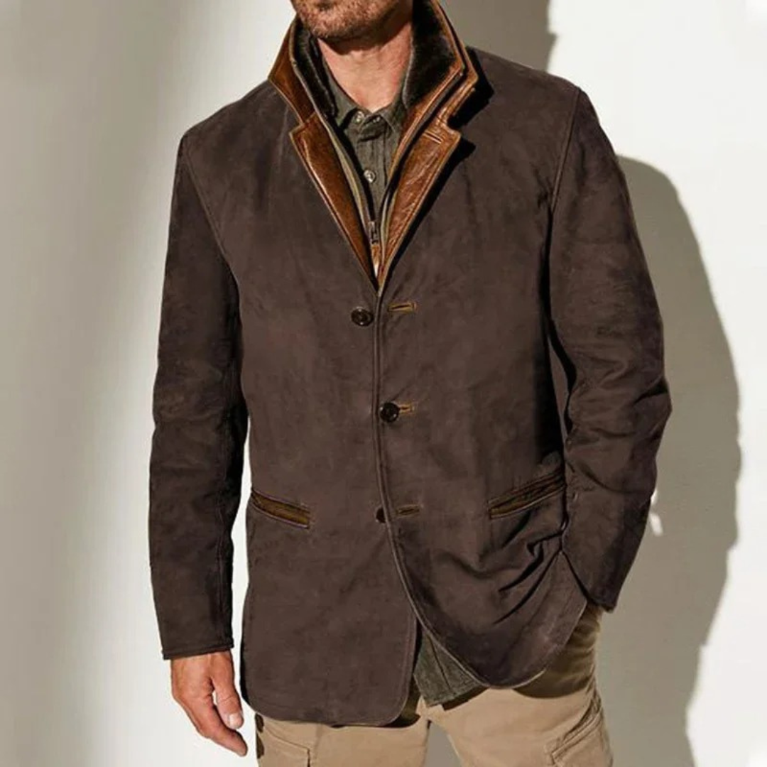 Aaron Veste Vintage Homme – Klasická elegantná bunda v retro štýle a modernom pohodlí