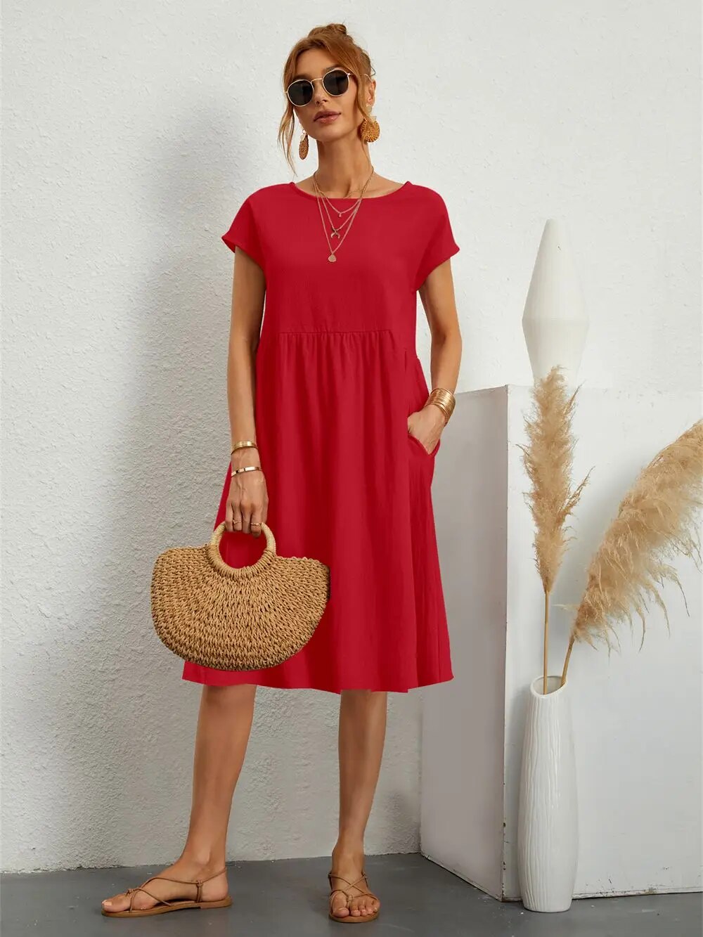 Vestido Elegante Mujer Suelo – Diseño Maxi Atemporal con Corte Favorecedor y Acabado de Lujo