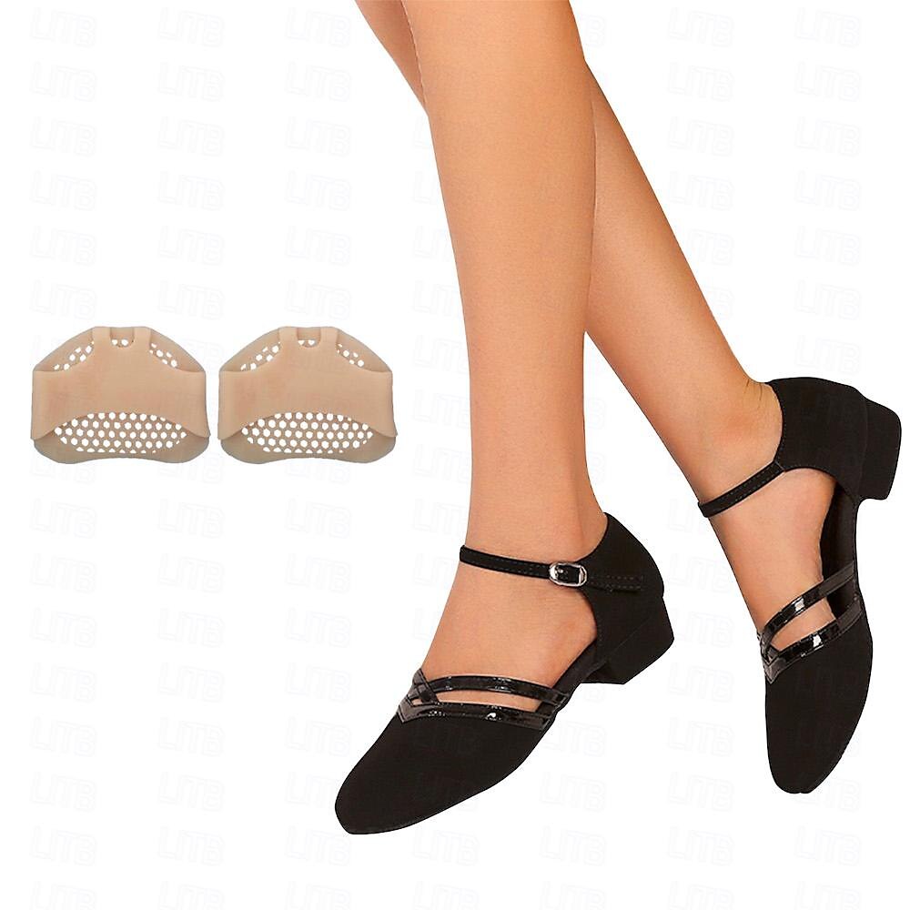 Zeline Women's Dance Shoes – Comfortable Latin & Ballroom Sandals with Stable Heel