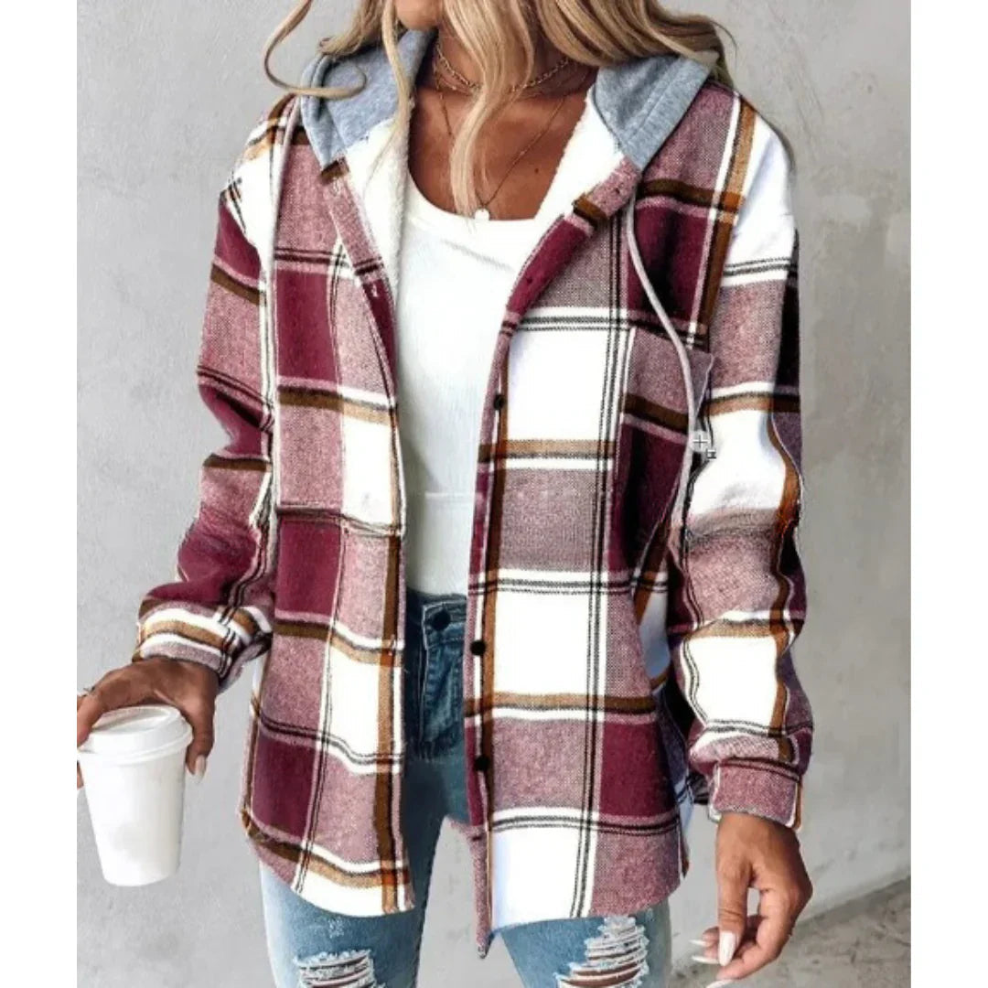 Evania Manteau Femme – Manteau Chaud Élégant & Confortable pour Hiver