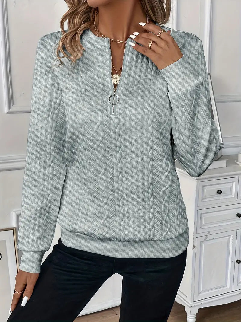 Amora Pull Dame i Blødt Strik – Daglig Komfort & Afslappet Elegance