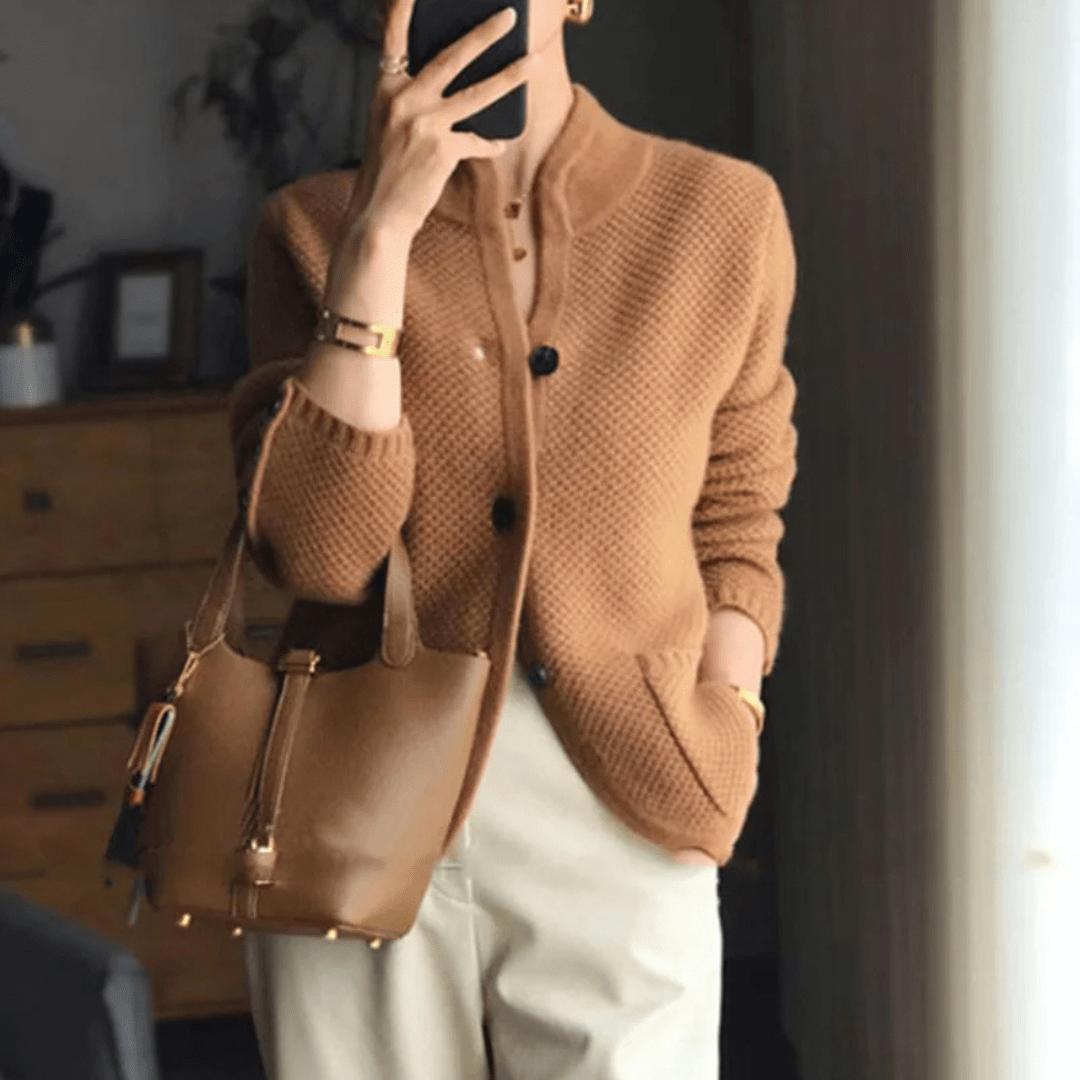 Kardigan damski Xyla – wygodny i elegancki kardigan w eleganckim i wygodnym stylu