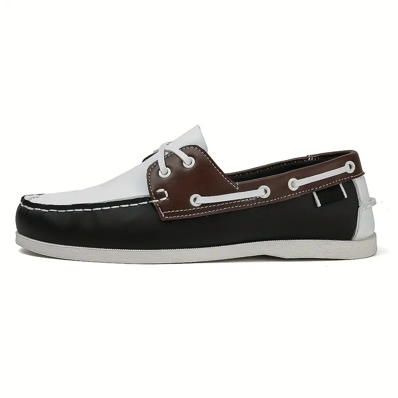Lucas Chaussures Bateau Homme – Retro pohodlné a elegantní kožené mokasíny
