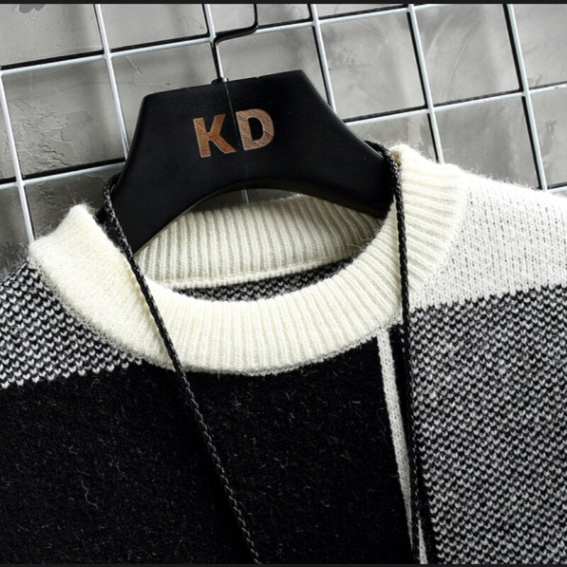 Clyde Pull Homme Tricot Douillet – Warmer & Eleganter Strick für Winter und Zwischensaison