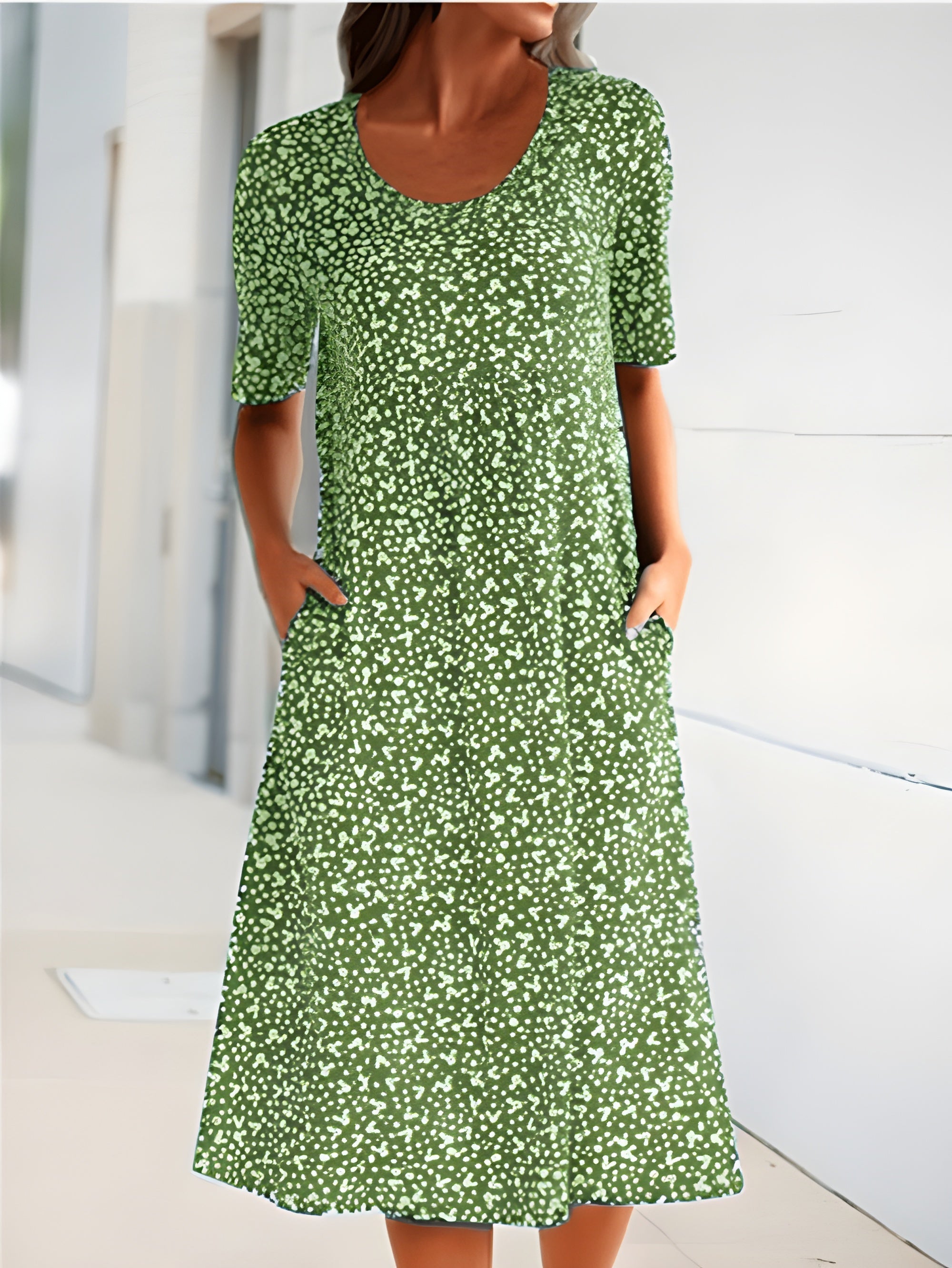 Céliane Sommerkleid für Damen – Leichtes, fließendes Kleid im eleganten Stil