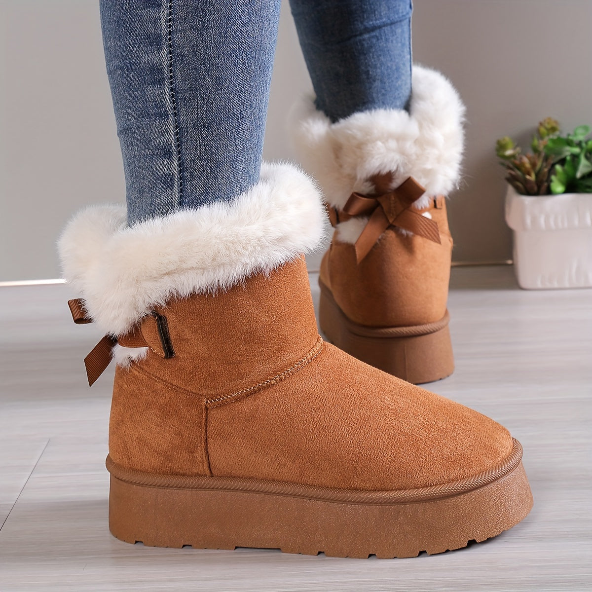 Zainab Bottes Hiver Femme – Teplá termo podšívka & pohodlná protiskluzová podrážka