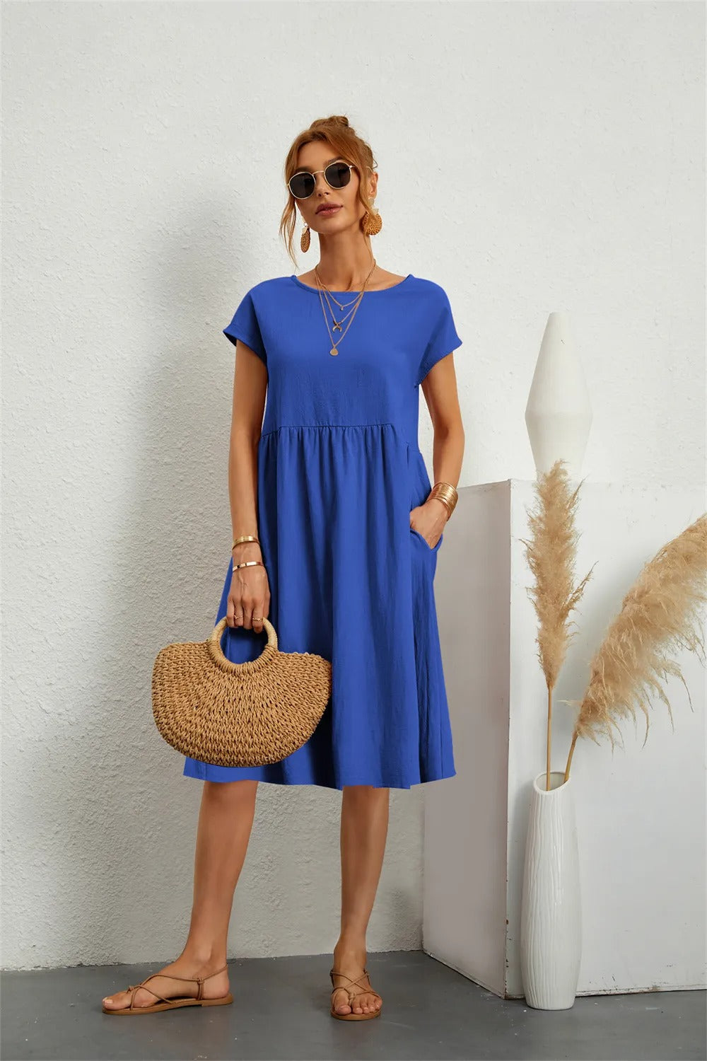 Robe Élégante Femme Sol – Design Maxi Intemporel avec Coupe Flatteuse & Finition de Luxe