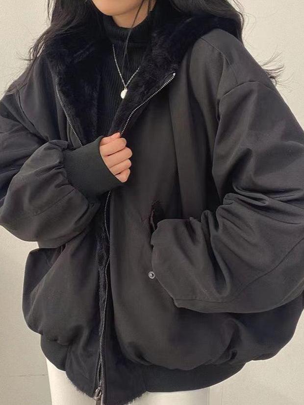 Daniela Veste Teddy Oversize Női – Puha Fordítható Bomber Zsebekkel és Streetwear Stílussal